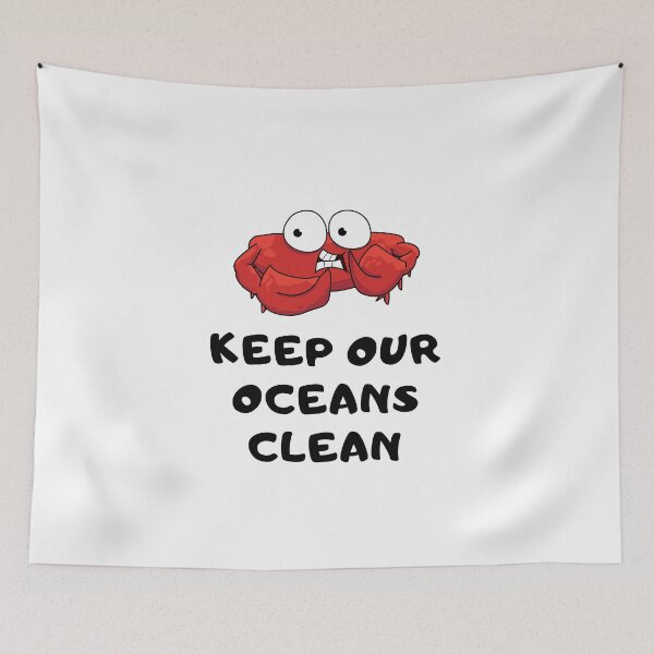 Item preview, Cute Red Crab Ocean Sea Shirt Planet Earth Greta Thunberg Cute Recycle Funny Mother Earth Water Plastic Eco Climate Change SOS Help Pollution Nature Ozone Environment Cute Funny Gift Idea designed and sold by EpsilonEridani.