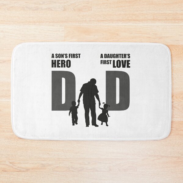 Item preview, Dad a son's first hero Daughter's first love father's day designed and sold by abdellaoui.