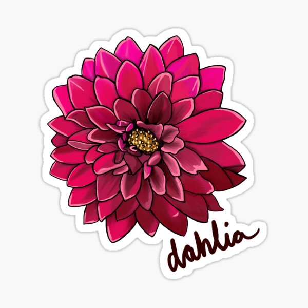 Item preview, Red Dahlia designed and sold by J. Vega.