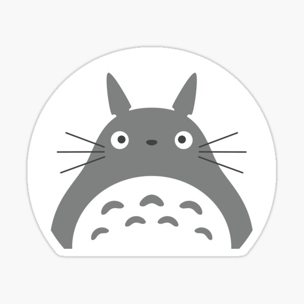 「My Neighbor Totoro」Totoro Minimal Sticker Sticker