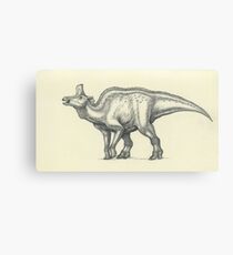 Lambeosaurus lambei Canvas Print