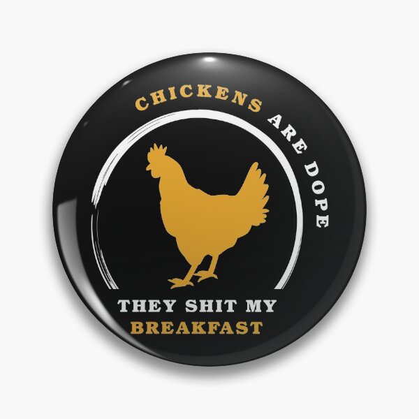 Item preview, Chicken funny saying, chicken, rooster, egg gift designed and sold by Kuma518.