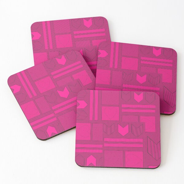 Item preview, Hearts and Stripes (Pink) designed and sold by PositiveWarfare.