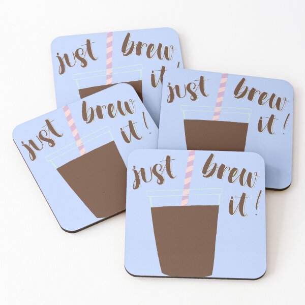 Item preview, “Just Brew It!” Coffee Nike Parody designed and sold by alainakozyart.