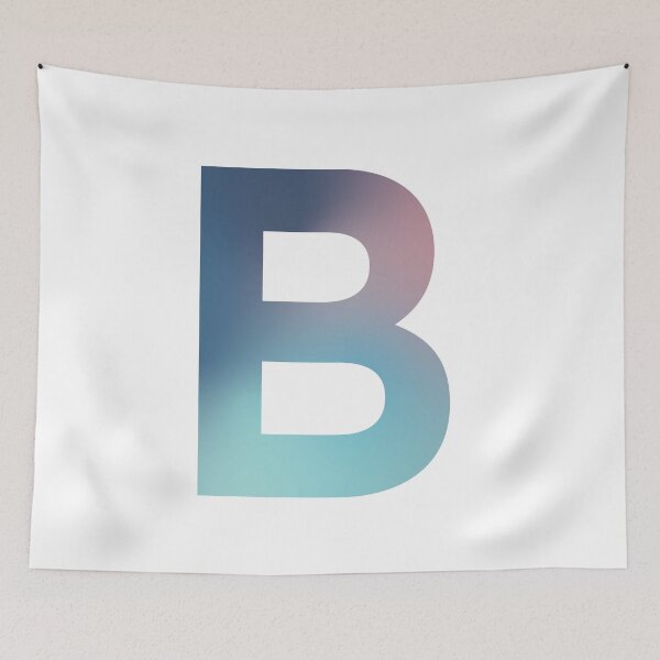 Item preview, Gradient Letter B Initial Alphabet designed and sold by murialbezanson.