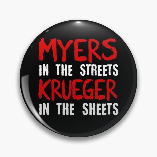 Item preview, Myers in the streets - Krueger in the sheets designed and sold by ninthstreet.