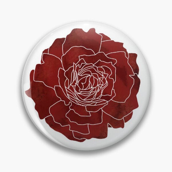 Item preview, Red Watercolor Rose - White Background designed and sold by sagepalmer.