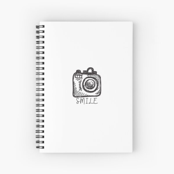 Smile at the Camera Spiral Notebook