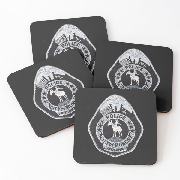 Item preview, Muncie Police Department designed and sold by Lawrence Baird.