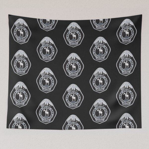 Item preview, Muncie Police Department designed and sold by Lawrence Baird.