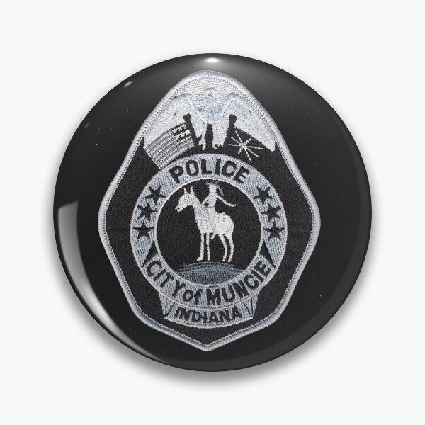 Item preview, Muncie Police Department designed and sold by Lawrence Baird.