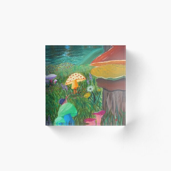 Alice Ate Acrylic Block