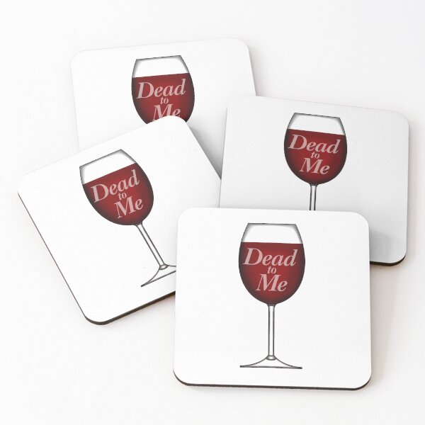 Item preview, Red Wine Glass | Dead to Me | Jen and Judy designed and sold by smolsawyer.