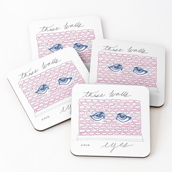 Item preview, These Walls have Eyes designed and sold by ArtByRoe.