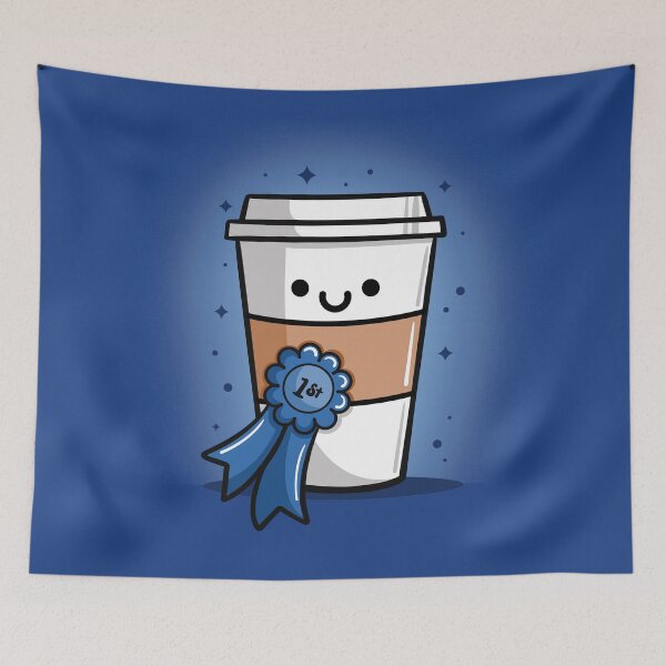 Item preview, But First Coffee designed and sold by fishbiscuit.