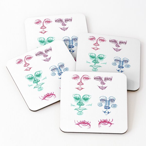 Item preview, Faces designed and sold by ArtByRoe.