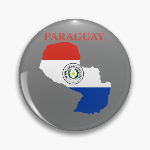 Item preview, Paraguay Map Flag designed and sold by marosharaf.