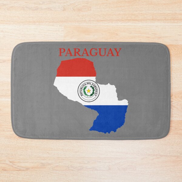 Item preview, Paraguay Map Flag designed and sold by marosharaf.