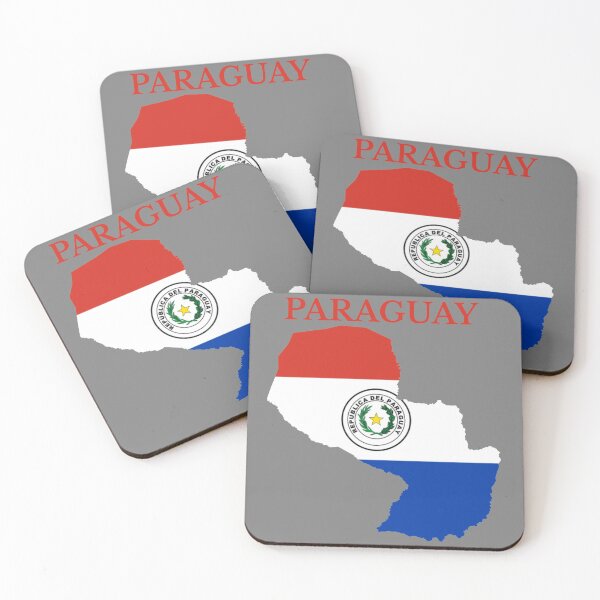 Item preview, Paraguay Map Flag designed and sold by marosharaf.
