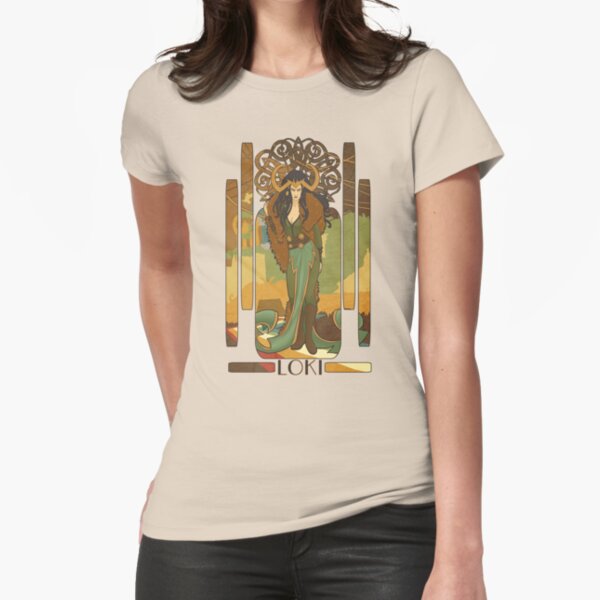 Lady Loki Fitted T-Shirt