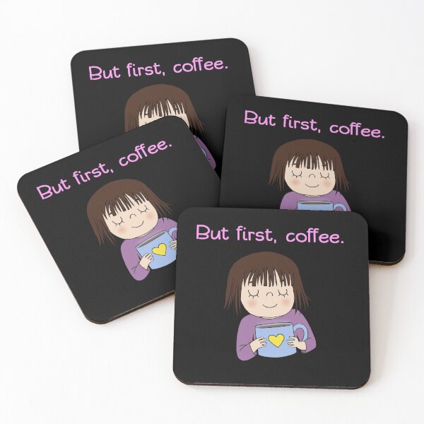Item preview, But First, Coffee. designed and sold by Planet Kimberly.