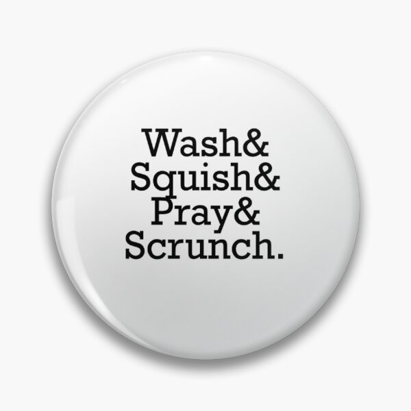 Item preview, wash& squish& pray& crunch. curly girl/guy method designed and sold by TheWhitney0o.