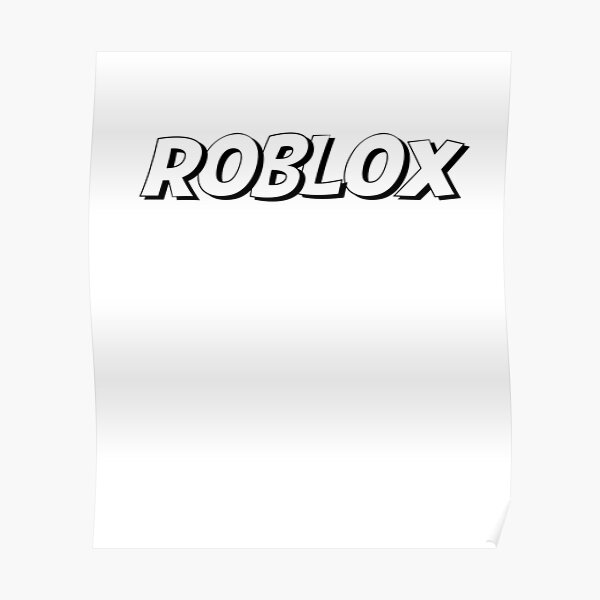 Roblox T Shirt Poster By Issammadihi Redbubble - roblox template lightweight hoodie by issammadihi redbubble