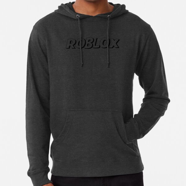 Roblox Template Lightweight Hoodie By Issammadihi Redbubble - t shirt black roblox hoodie