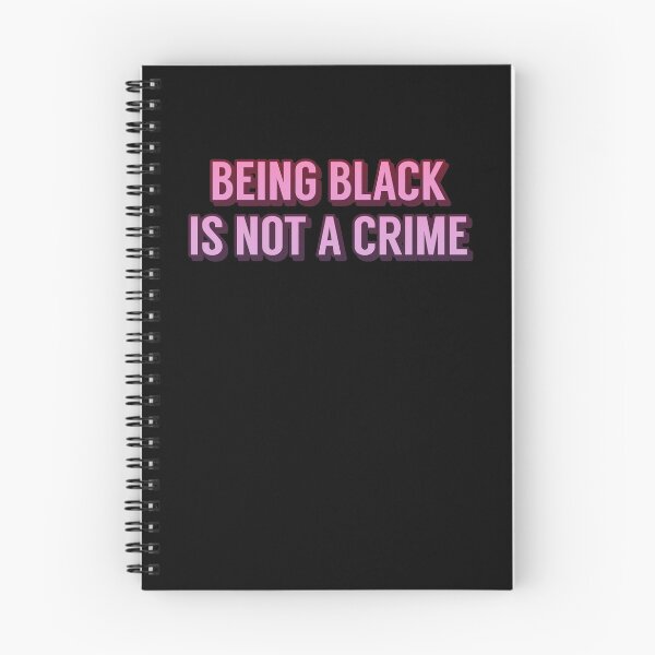 Item preview, BEING BLACK IS NOT A CRIME designed and sold by heyjessicaho.