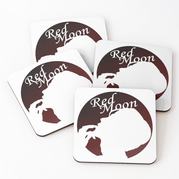 Item preview, KIM WOO SEOK RED MOON Silhouette Design Light Background designed and sold by The Kpop  Konverters.