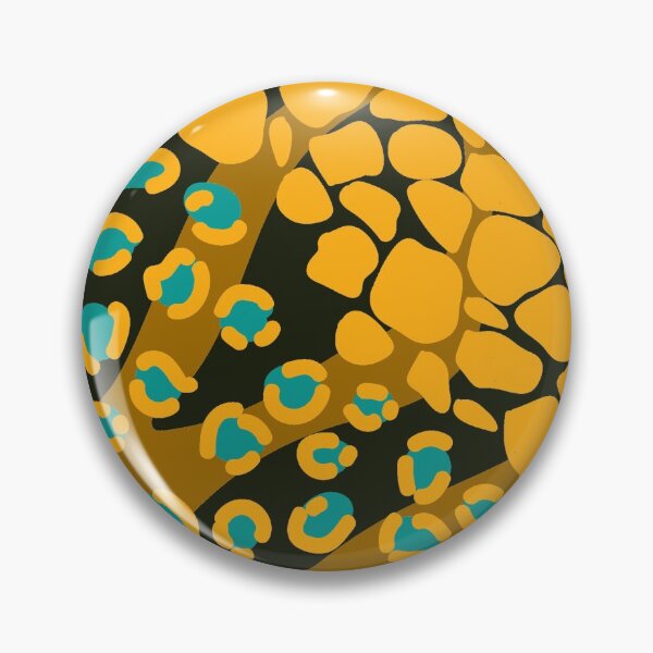 Item preview, Ethnic Aztec Afro-Inspired Abstract Design - Saffron (Multicolor - Yellow/ Orange, Cyan, Black) designed and sold by AudaciousGB.