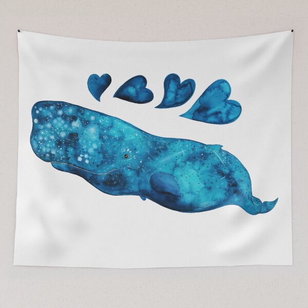 Item preview, Happy Sperm Whale! designed and sold by michellefleurk.
