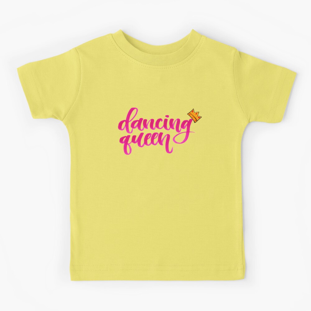 Premium Vector  Dancing queen quote lettering