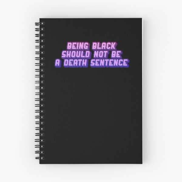 Item preview, Copy of BEING BLACK SHOULD NOT BE A DEATH SENTENCE GRAPHIC designed and sold by heyjessicaho.