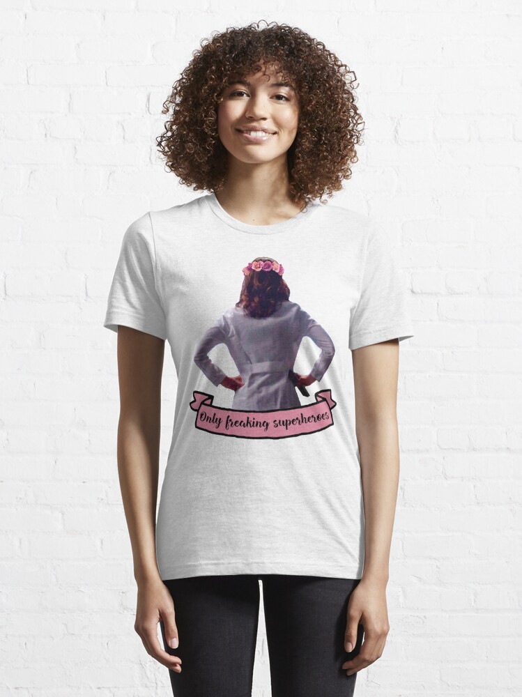 Thumbnail 6 of 7, Essential T-Shirt, Amelia Shepherd - Only Freaking Superheroes designed and sold by dom e..