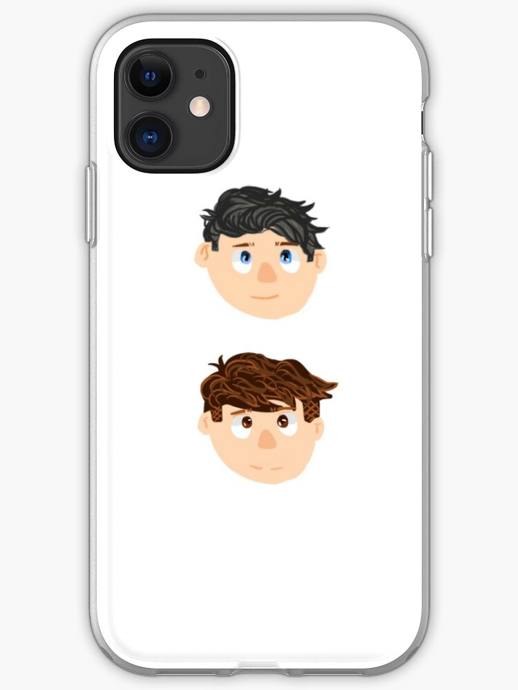 Dan And Phil Iphone Case Cover By Izzyxoxox Redbubble - dan and phil roblox