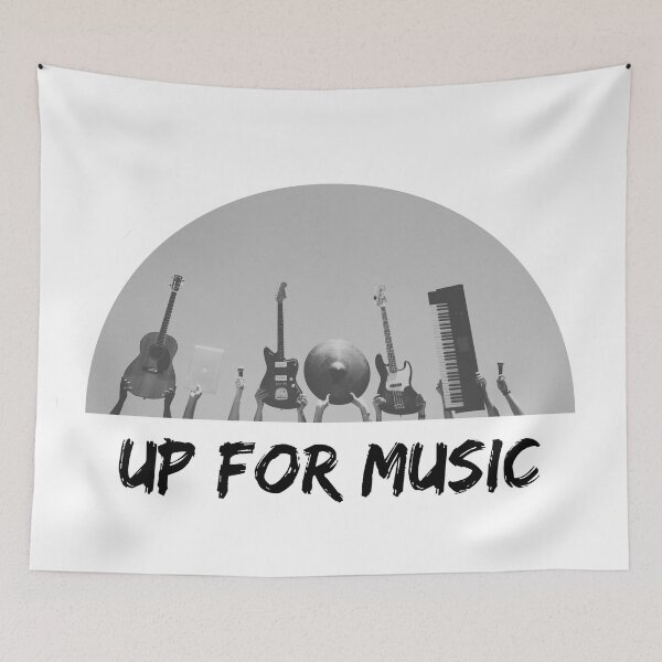 Item preview, UP FOR MUSIC designed and sold by KafeTreson.