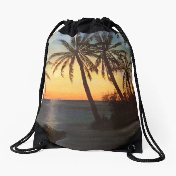 Couché de soleil Sac à cordon