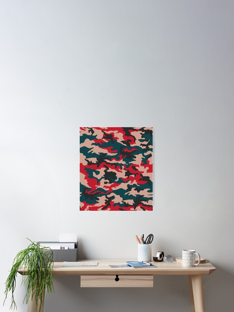 Thumbnail 2 of 3, Poster, Fashion Camo Print designed and sold by Donnierogersart.