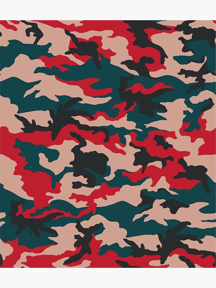Thumbnail 3 of 3, Poster, Fashion Camo Print designed and sold by Donnierogersart.
