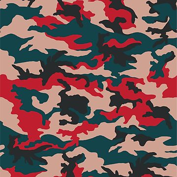 Artwork thumbnail, Fashion Camo Print by Donnierogersart