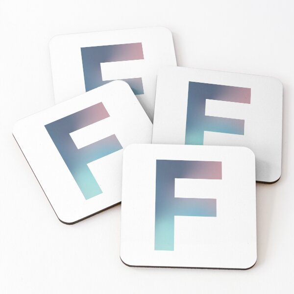 Item preview, Gradient Letter F Initial Alphabet designed and sold by murialbezanson.