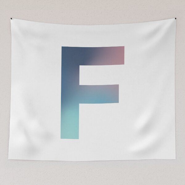 Item preview, Gradient Letter F Initial Alphabet designed and sold by murialbezanson.
