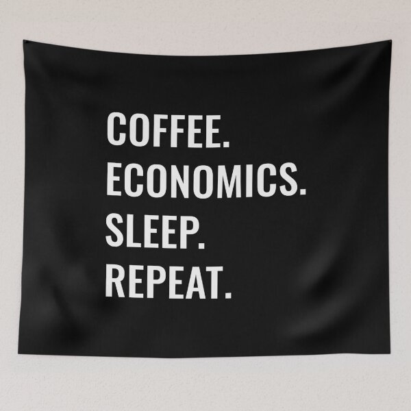 Item preview, Coffee Economics Sleep Repeat designed and sold by manishfzr1995.