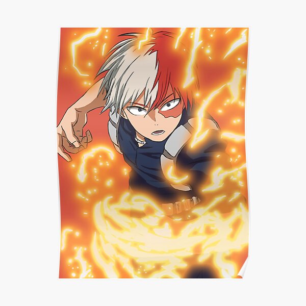 Shoto Todoroki Poster