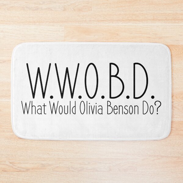 Item preview, What Would Olivia Benson Do? designed and sold by agrlandherfeels.