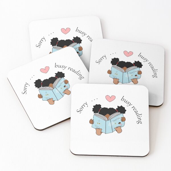 Item preview, Sorry ... busy reading.  - Black girl designed and sold by nutmegfairy.