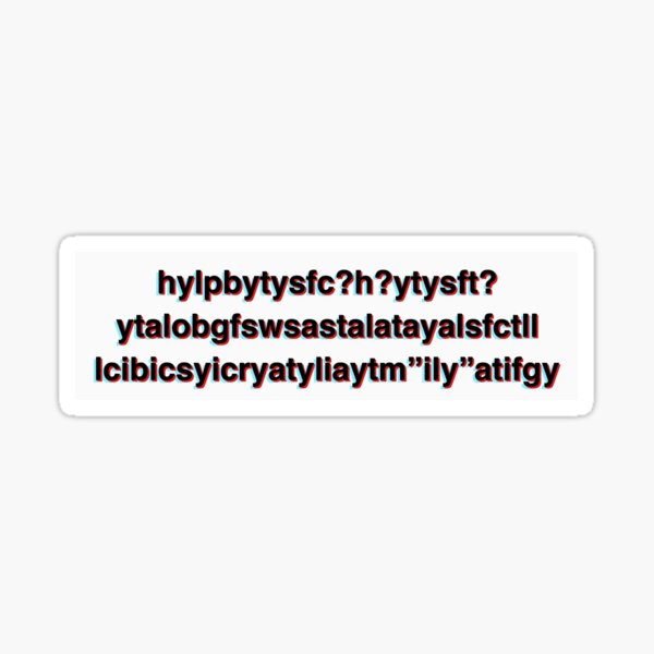 Money Machine Acronym Sticker