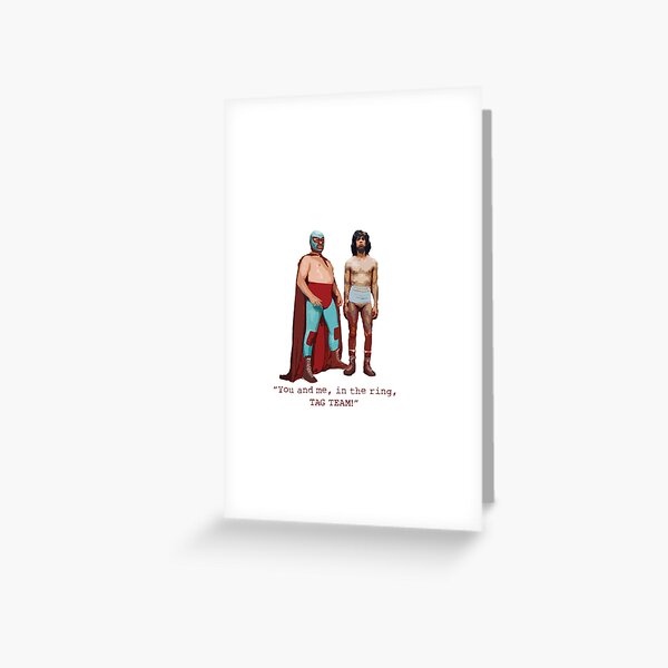 Item preview, Nacho Libre Tag Team designed and sold by BeardandBeauty.