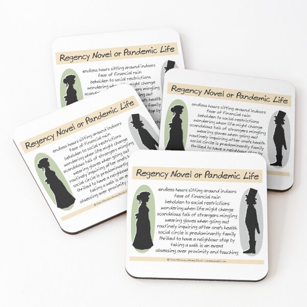 Item preview, Regency Novel or Pandemic Life designed and sold by WrongHands.
